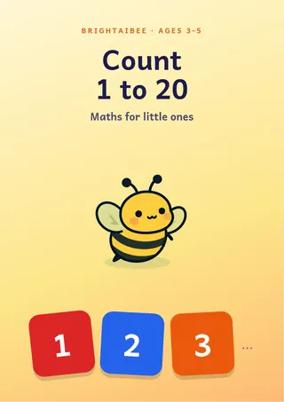 Cover of the book Count 1 to 20