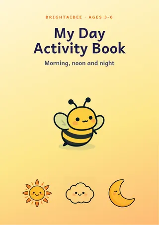 Cover of My Day Activity Book