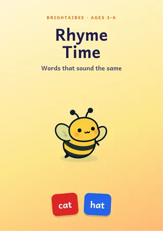 Cover of Rhyme Time